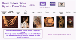 Desktop Screenshot of hennatattoosdallas.com